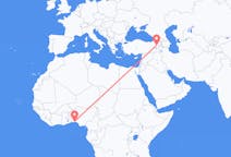 Flights from Lagos, Nigeria to Ağrı, Turkey