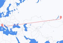 Flights from Chita, Russia to Bastia, France