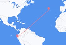 Flights from Talara, Peru to Pico Island, Portugal