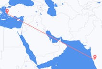 Flights from Hubli, India to Samos, Greece