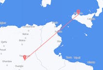 Flyreiser fra Touggourt, Algerie til Palermo, Italia