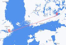 Vluchten van Lappeenranta, Finland naar Stockholm, Zweden
