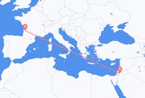 Flyreiser fra Amman, til Bordeaux