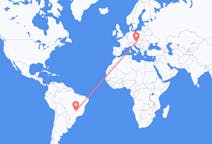 Flyrejser fra Uberlandia, Brasilien til Graz, Østrig
