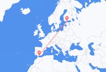 Vols de Málaga, Espagne pour Helsinki, Finlande