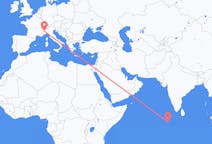 Flights from Kudahuvadhoo, Maldives to Turin, Italy