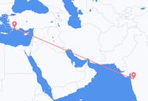 Flights from Nashik, India to Dalaman, Turkey