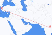 Vols de Nagpur, Inde à Izmir, Turquie