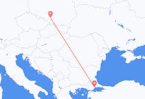 Flüge von Tekirdağ, die Türkei nach Kattowitz, Polen