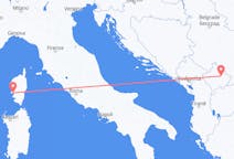 Flights from Ajaccio, France to Pristina, Kosovo