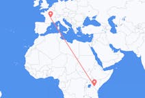 Рейсы из Найроби, Кения до Клермон-Ферран, Франция