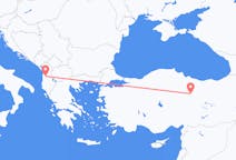Flights from Tirana to Sivas