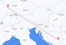 Flights from Strasbourg to Sarajevo