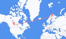 Flyrejser fra Lloydminster, Canada til Kolari, Finland