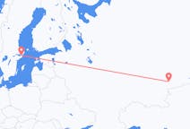 Fly fra Tjeljabinsk til Stockholm