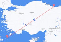 出发地 土耳其从奥尔杜出发目的地 希腊卡尔帕索斯的航班