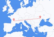 Flyrejser fra Chișinău, Moldova til Brive-la-gaillarde, Frankrig
