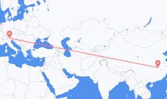 Flyreiser fra Wuhan, Kina til Bolzano, Italia