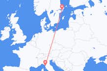 Flyrejser fra Stockholm til Pisa