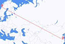 Flights from Nanjing, China to Mo i Rana, Norway