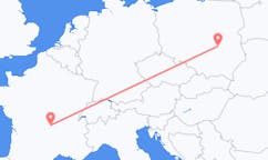 Flights from Clermont-Ferrand to Radom