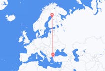 Flights from Çanakkale, Turkey to Oulu, Finland