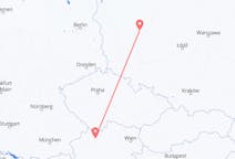 Flyg från Linz, Österrike till Poznań, Polen