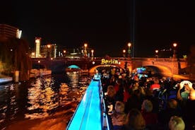 Lightseeing XL avec bus et bateau à travers la Fête des Lumières à Berlin