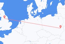 Flyreiser fra Leeds, England til Lublin, Polen