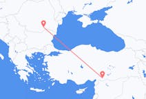 Flyreiser fra București, Romania til Gaziantep, Tyrkia