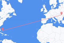 Flyrejser fra North Eleuthera, Bahamas til Suceava, Rumænien