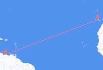 เที่ยวบินจาก การากัส ไปยัง เกาะเตเนริเฟ