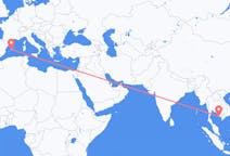 Flights from Sihanoukville Province, Cambodia to Palma de Mallorca, Spain