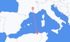 Flyg från Constantine, Algeriet till Avignon, Frankrike