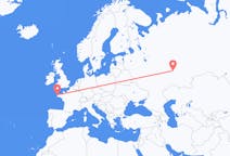 Flights from Nizhnekamsk, Russia to Brest, France