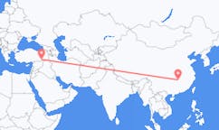 Vluchten van Changsha naar Mardin