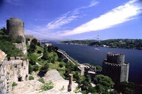 Bátasigling í Istanbúl og Dolmabahce-höll og tvær heimsálfur