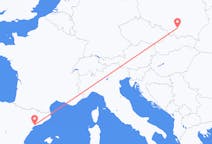 Flights from Krakow to Reus