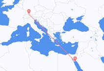 Flyrejser fra Sharm El Sheikh, Egypten til Friedrichshafen, Tyskland