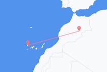 Flights from Errachidia, Morocco to Santa Cruz de La Palma, Spain