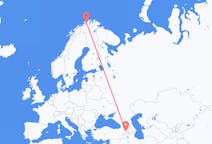 Flyg från Jerevan till Hammerfest