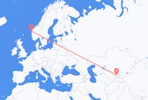 Flights from Tashkent to Florø