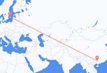 Flüge von Liuzhou, China nach Visby, Schweden