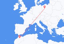Flights from Fes, Morocco to Poznań, Poland