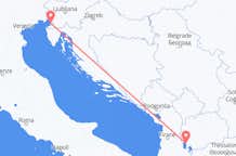 Рейсы из Триеста в Охрид