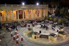Maltesisk folklore- og gastronomikveld med valgfri transport