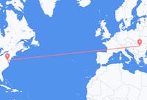 Flyrejser fra Washington D. C. , USA til Cluj Napoca, Rumænien