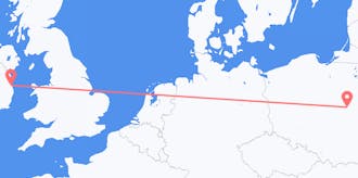 Flyrejser fra Irland til Polen