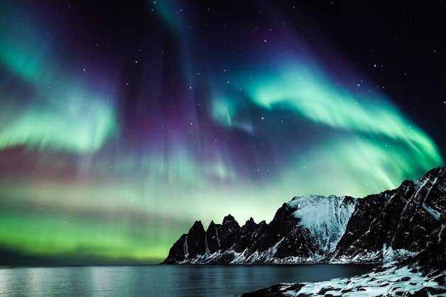 Visite privée de chasse et de photographie d'aurores boréales en Islande au départ de Hofn