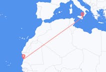 Flyreiser fra Nouakchott, til Catania